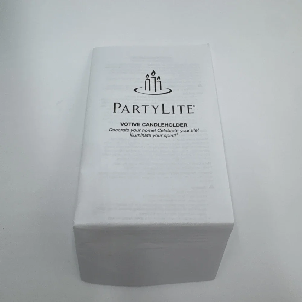 PartyLite P90508 Large Change-O-Luminary Snowflake Branch Candle Holder NIB